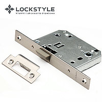 Механизм дверной врезной LOCKSTYLE 170PVC комплект с ответной планкой NBM (матовый никель)