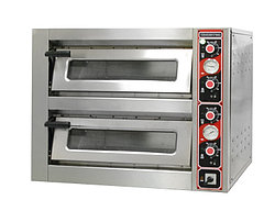 Печь для пиццы подовая Kocateq F2/62EAV T (электрическая, 2-камерная с подом 60*59,5 см)