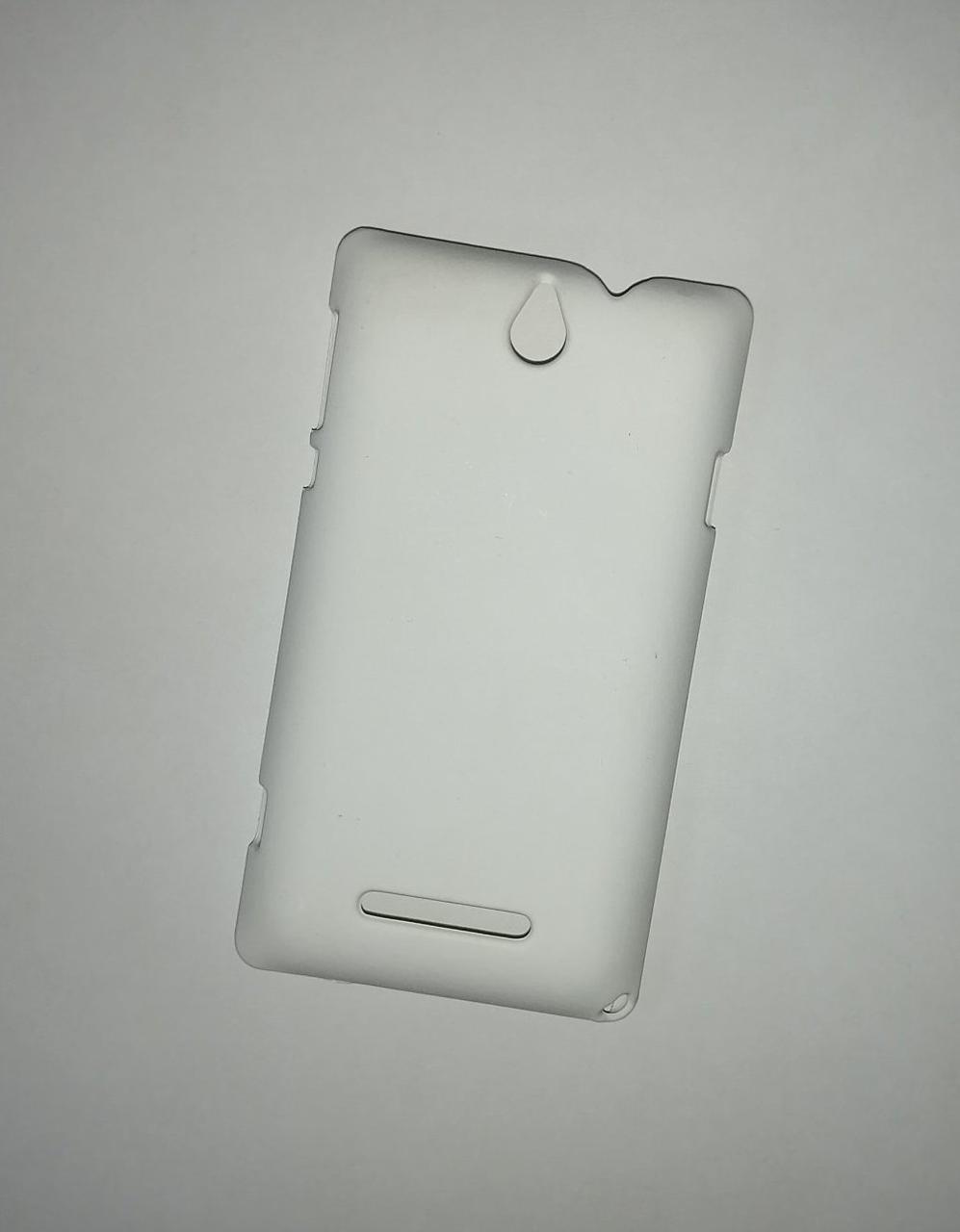 Чехол-накладка для Sony xperia E \ E Dual (пластик) CLEVER COVER CASE