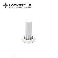 Дверной ограничитель магнитный, скрытый LOCKSTYLE модель STOPPINO Mod. 2 WHITE (белый)