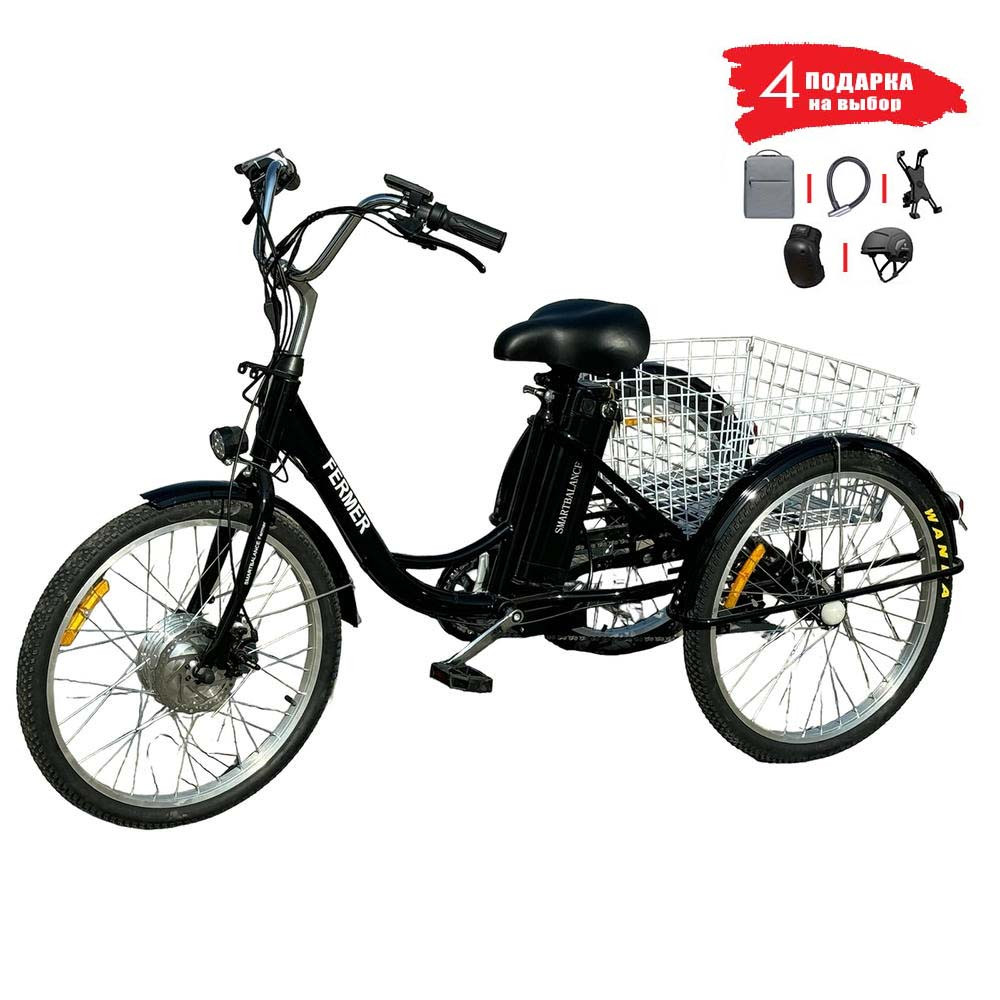 Электровелосипед Smart Balance Fermer 2024 (чёрный)