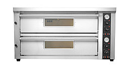 Печь для пиццы подовая Kocateq EPC 2/100x70TT (электрическая, 2-камерная с подом 69.2*100 см)