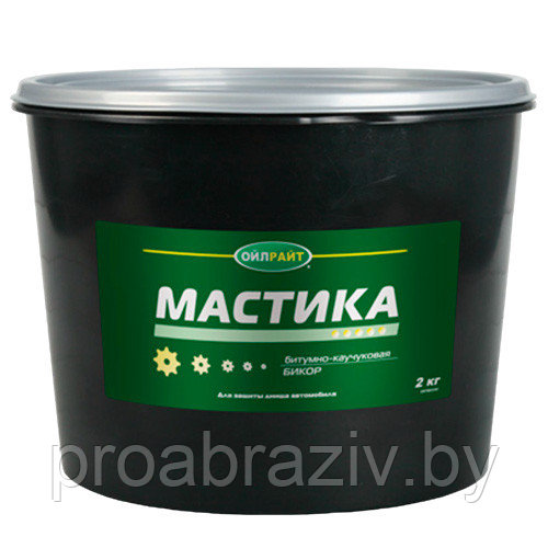 Мастика БИКОР OILRIGHT антикоррозионная 2кг ведро