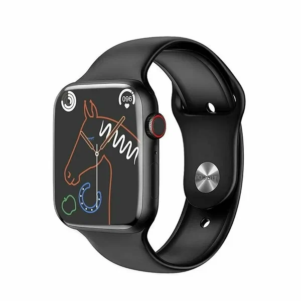 Смарт- часы HOCO Y12, пластик, bluetooth 5.0, IP67, (call version) цвет: чёрный