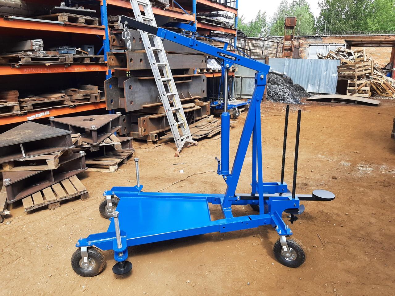 Транспортная тележка с подъемным механизмом ТК500