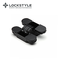 Петля скрытая 3D LOCKSTYLE, модель ECLIPSE 2.0 комплект BLACK (черный)