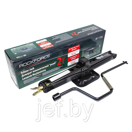 Домкрат механический RF-110A 2т ROCKFORCE RF-110A, фото 2