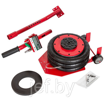 Домкрат подкатной пневматический 3,5т ROCKFORCE RF-YHQD-3WT-270B NEW(3,5), фото 2