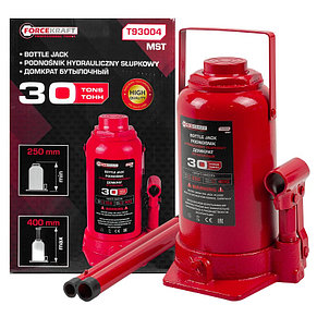 Домкрат бутылочный 30т с клапаном FORCEKRAFT FK-T93004 MST, фото 2