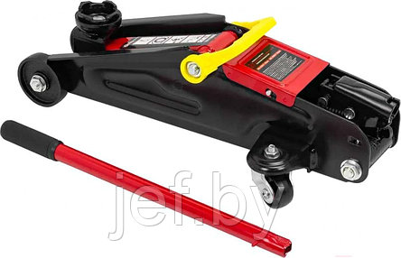 Домкрат подкатной гидравлический 2т FORCEKRAFT FK-TR15005, фото 2