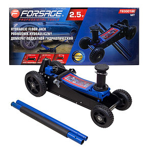 Домкрат подкатной гидравлический 2.5т FORSAGE F-T830018E MT, фото 2
