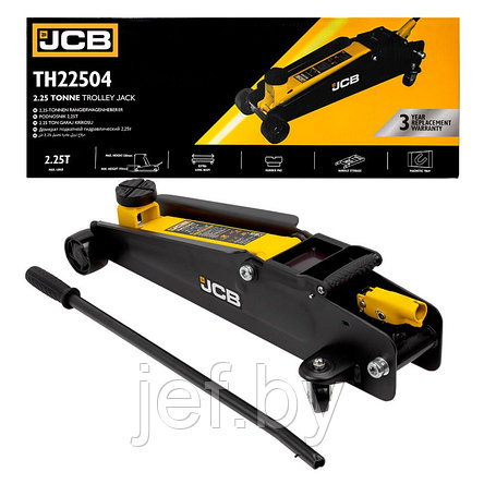 Домкрат подкатной гидравлический 2.25т JCB JCB-TH22504, фото 2