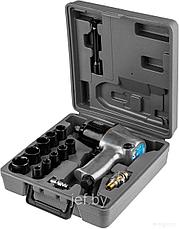 Пневмогайковерт 1/2" DGM с лубрикатором и головками DGM DTW-7012, фото 3