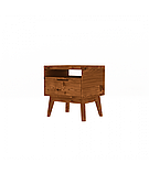Тумба прикроватная "Доната 3" Ф-137.3-01 (сосна) (краситель - светлый орех) ФанДок, фото 4