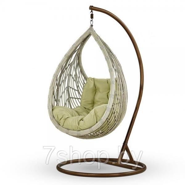 Подвесное кресло из искусственного ротанга N886-W71 White