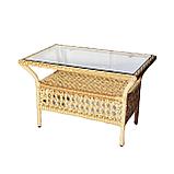 Садовый стол кофейный прямоугольный GRACIA шоколад, фото 4