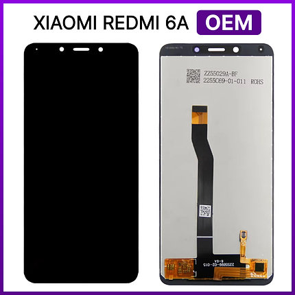 Экран Xiaomi Redmi 6a c тачскрином (черный), фото 2