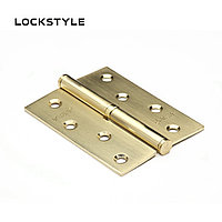 Петля дверная LOCKSTYLE ART-4 SB-R матовое золото, правая (с шариковыми подшипниками)