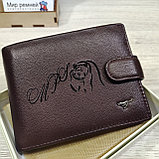 Кошелёк портмоне с автодокументами коричневый L560-209 brown, фото 10