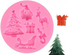 Молд силиконовый Зима 7,5 см