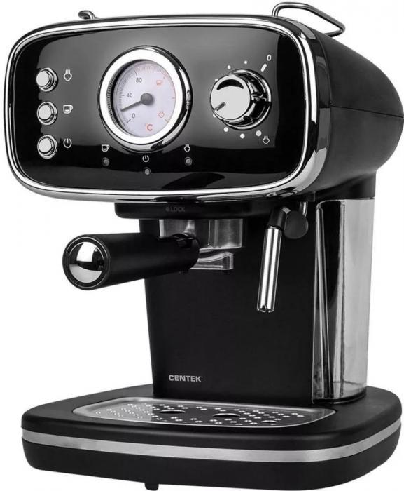 Рожковая помповая кофеварка CENTEK CT-1165