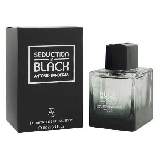 Antonio Banderas Seduction in Black / 100 ml (Бандерас Блэк)