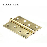 Петля дверная LOCKSTYLE ART-4 SB-L матовое золото, левая (с шариковыми подшипниками)