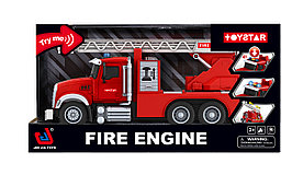 Пожарная машина «FIRE ENGINE» со звуковыми и световыми эффектами 666-18R