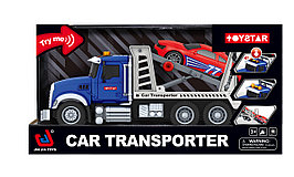 Автотранспортер «CAR TRANSPORTER» со звуковыми и световыми эффектами 666-16R