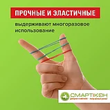 Резинки банковские универсальные 60 мм STAFF 100 г, цветные, натуральный каучук, фото 3