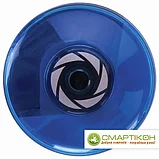 Точилка электрическая BRAUBERG DOUBLE BLADE BLUE, двойное лезвие, питание от 2 батареек AA, фото 3