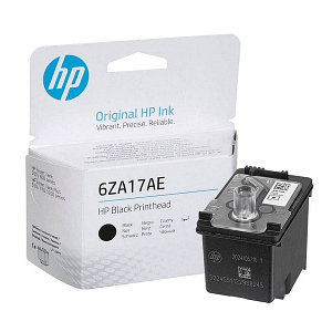 Печатающая головка HP 6ZA17AE черный для HP SmartTank 500/600 SmartTankPlus 550/570/650Печатающая головка HP