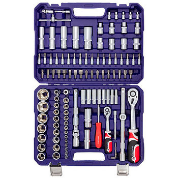 Набор инструментов 108пр.1/4'',1/2''(6гр.)(4-32мм) YATAFORCE