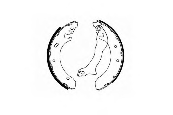 SS524 SCT, Колодки тормозные (4300.00)