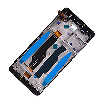 Экран для Xiaomi Redmi Note 4X с рамкой, черный, фото 3