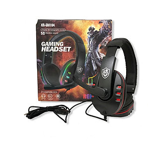 Наушники игровые GM104 с подсветкой