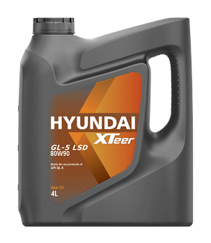 Трансмиссионное масло Hyundai XTeer Gear Oil-5 LSD, 4л