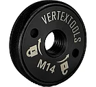 ГАЙКА QUICK БЫСТРОЗАЖИМНАЯ ДЛЯ УШМ М14 VERTEXTOOLS, фото 2
