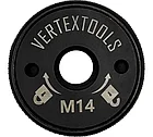 ГАЙКА QUICK БЫСТРОЗАЖИМНАЯ ДЛЯ УШМ М14 VERTEXTOOLS, фото 3