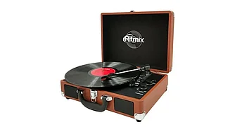 Виниловый проигрыватель RITMIX LP-160B Brown