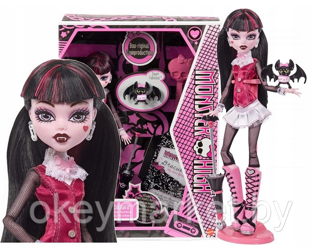 Кукла Mattel Monster High - Дракулаура + питомец летучая мышь - Монстр ...