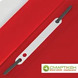 Скоросшиватель пластиковый STAFF, А4, 100/120 мкм, красный, фото 5