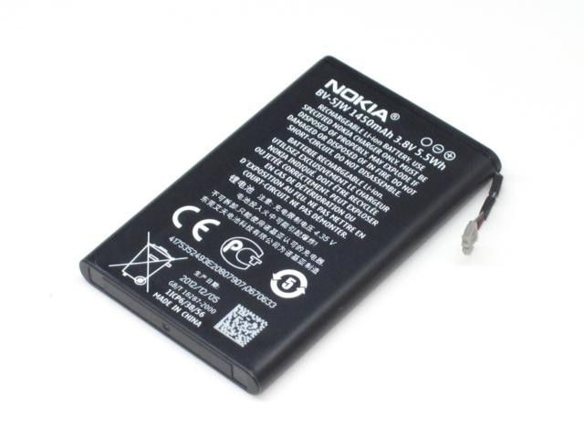 Замена аккумулятора для Nokia LUMIA 800 оригинал