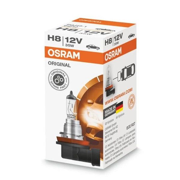 Автомобильная лампа H8 12V 35W OSRAM 64212