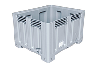 Контейнер 1200x1000х758мм пластиковый; большой; на ножках; сплошной;, фото 3