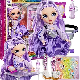 Кукла Rainbow High Sparkle and Shine - Виола с жидкими блестками на ногах - Рейнбоу Хай 427810