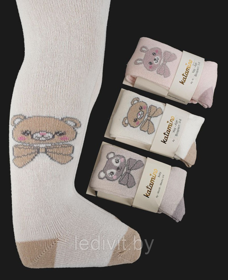 Колготки с рисунком для девочки