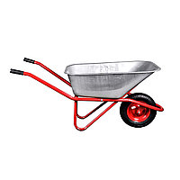 Тачка строительная SKIPER 125 X-MODE (до 125л, до 280кг, 1x4.00-8, пневмо, ось 16х100, разб. рама)
