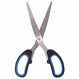 Ножницы BRAUBERG "Classic+", 185 мм, черно-синие, классической формы, резиновые вставки, 236448, фото 7