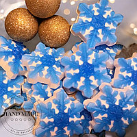 Мыло ручной работы «Снежинка»